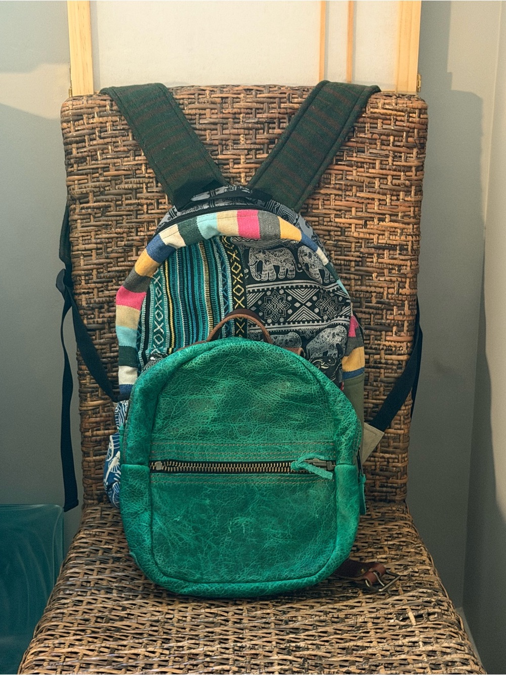 Go Forth Goods Pine Green Womens Backpack
